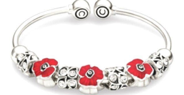 Chamilia shows support for the Royal British Legion