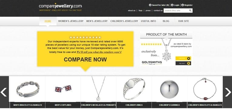 World’s first jewellery comparison website launched