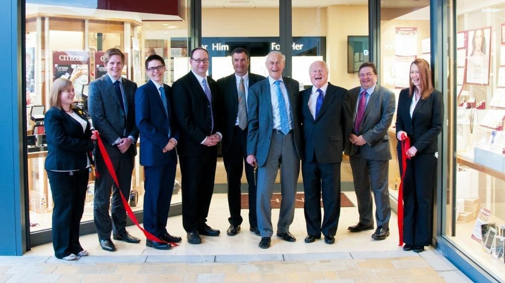 F Hinds family members cut ribbon on relocated Bracknell store