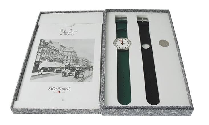 Mondaine announces new watch for John Lewis 150th anniversary