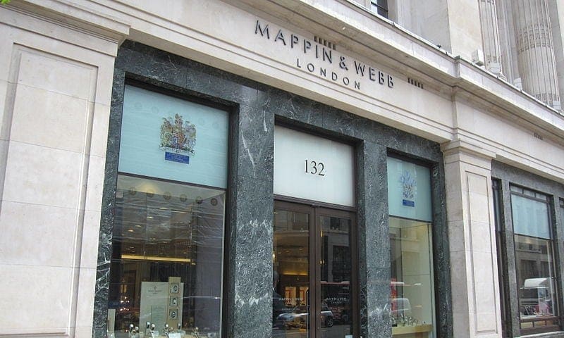 Cartier smash-and-grab at Regent Street Mappin & Webb