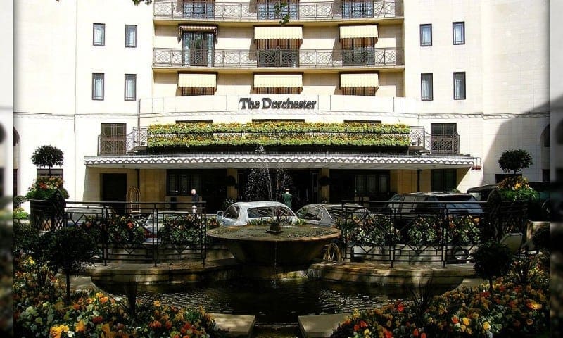 London’s Dorchester Hotel hit by second raid in four weeks