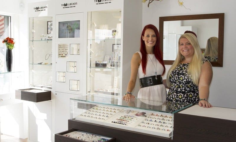 Trollbeads celebrates roll out of shop in shops