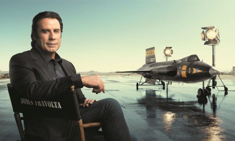 John Travolta signs for Breitling campaign