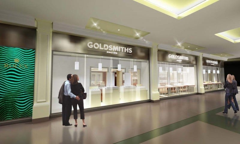 Goldsmiths Trafford Centre store set for £800k refurbishment