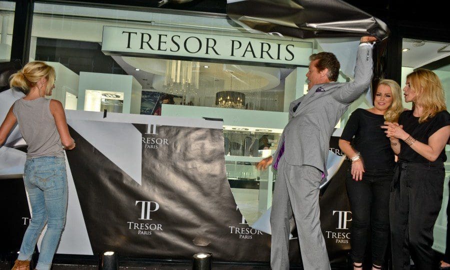 David Hasselhoff launches new Tresor shop in Hatton Garden