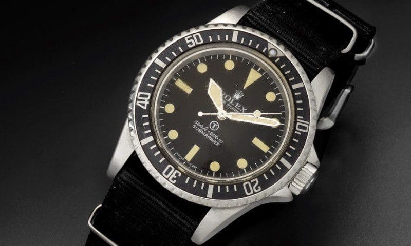 Rare Royal Navy Rolex sold for £120,000 at Bonhams auction