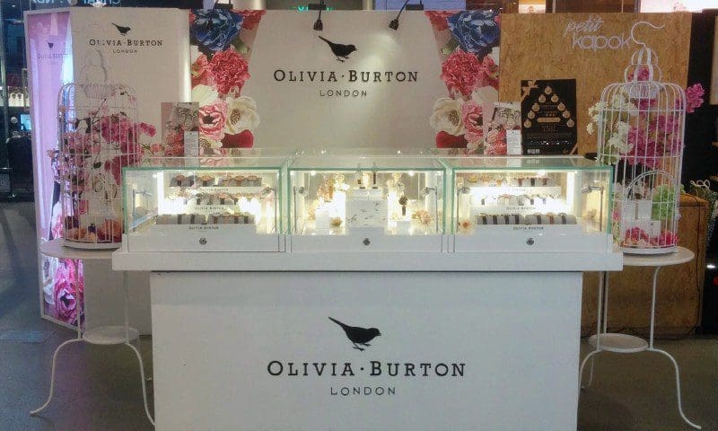 Olivia Burton launches first store with dream garden pop-up