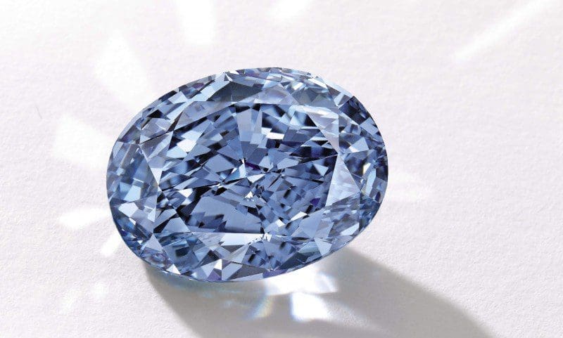 Rare blue diamond sells for £22.5m