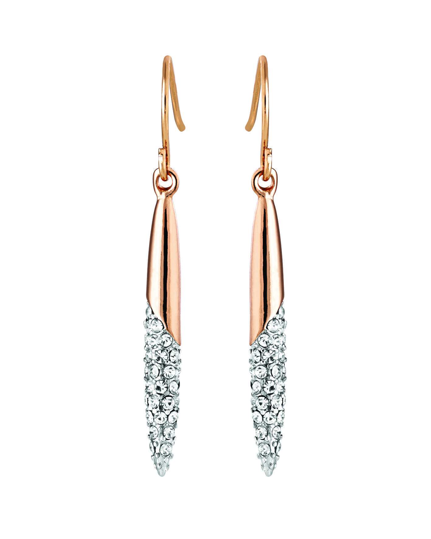 AW16 Edgware pave earrings
