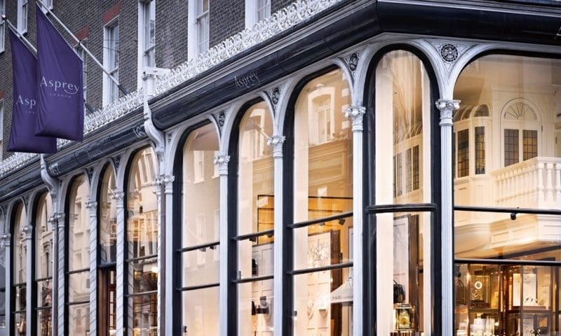 Asprey reports jump in jewellery and watch sales