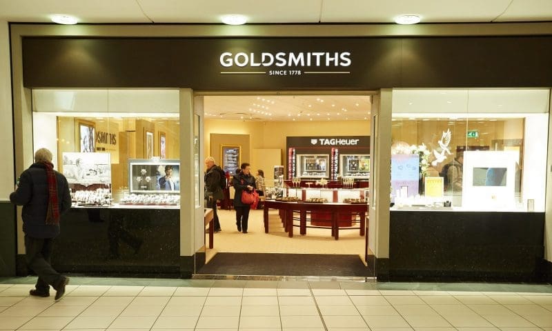 Goldsmiths unveils extension to Glasgow store