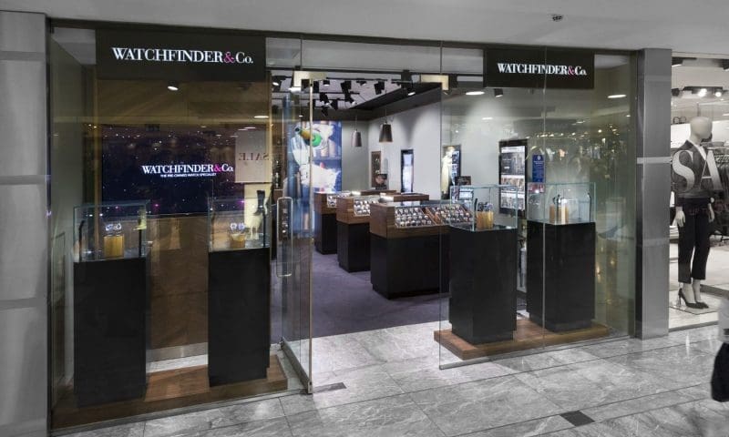 Watchfinder opens Canary Wharf store