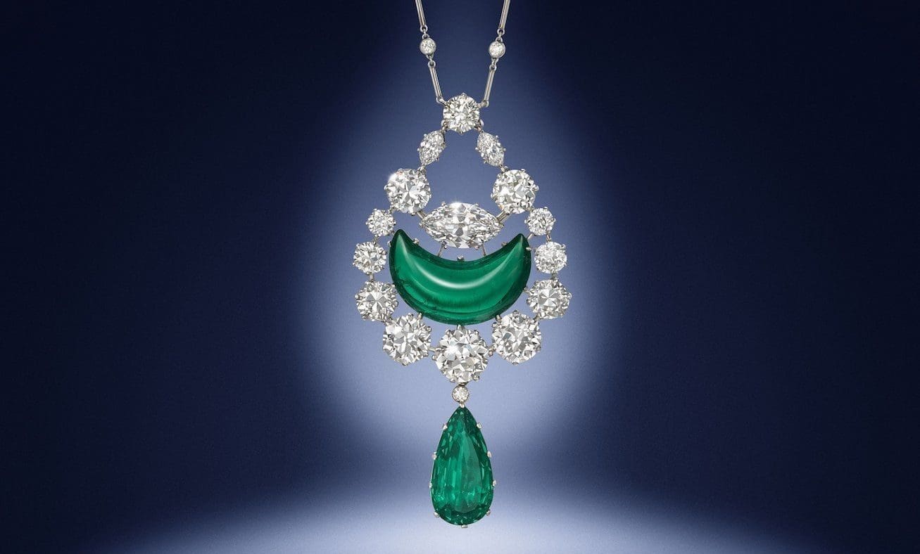 Historic emerald and diamond collection sells for £1.9m