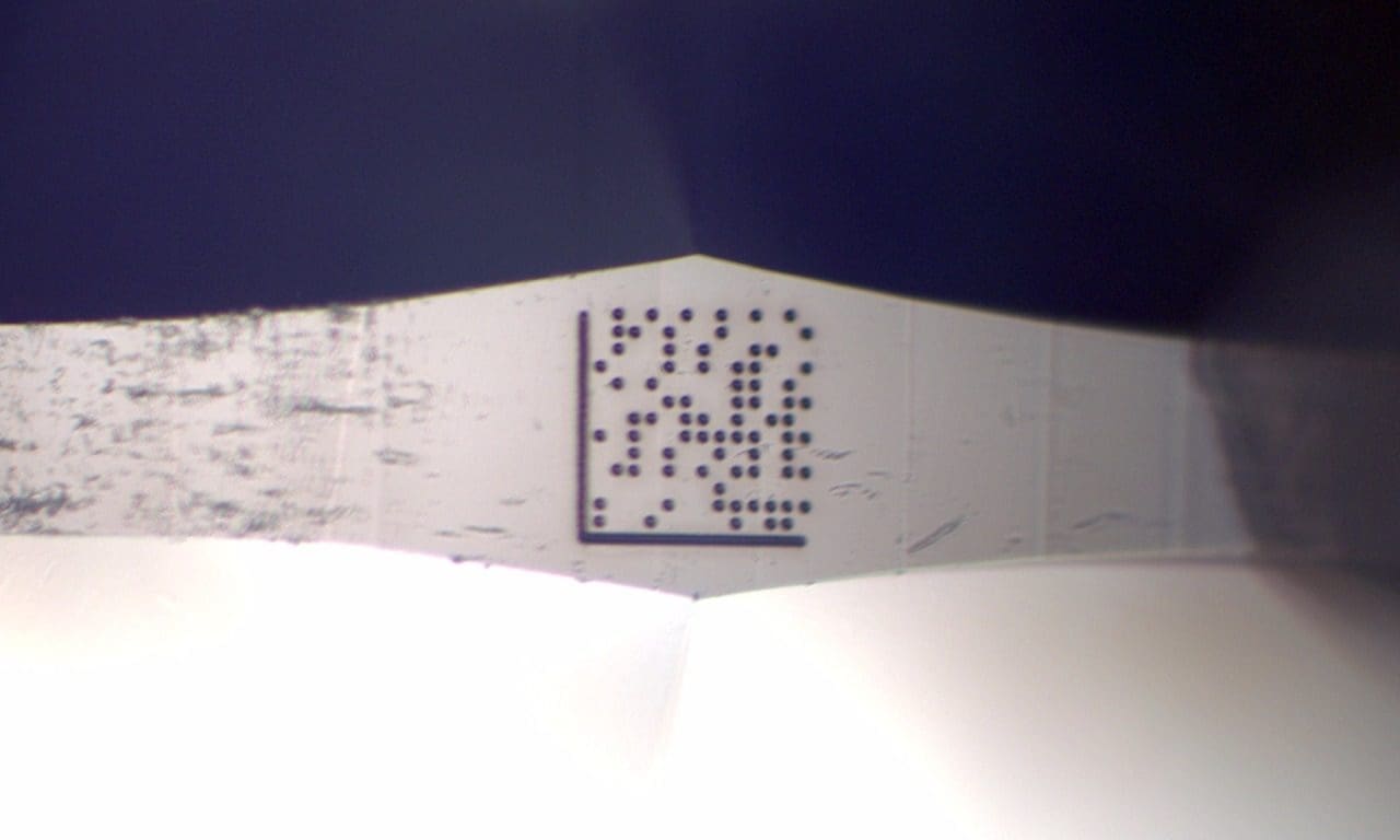 Everledger showcases diamond Data Matrix code