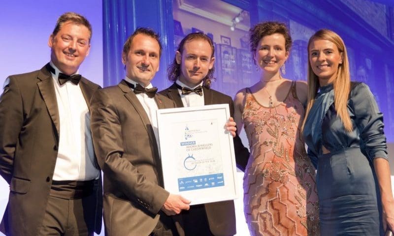 Adorn Jewellers win Chesterfield’s ‘Jewellery and Accessories Retailer of the Year’