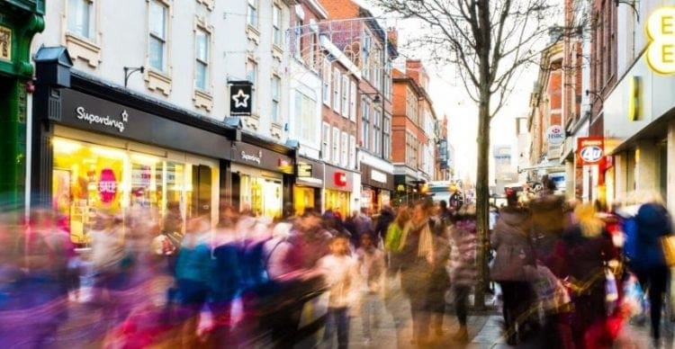 Footfall sees largest increase since Easter during half-term week