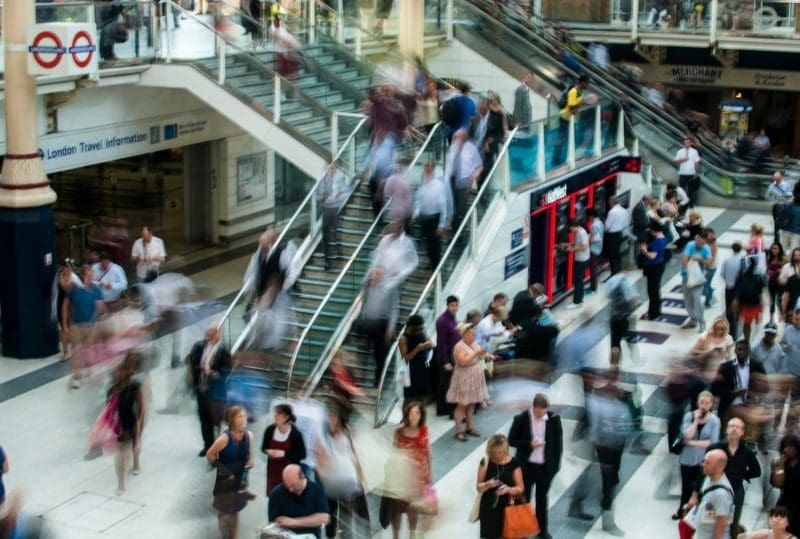 Footfall improves throughout 2022 but remains 14% behind 2019