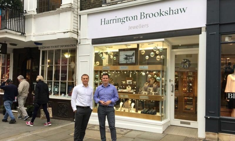 Setting up shop – Harrington Brookshaw Jewellers