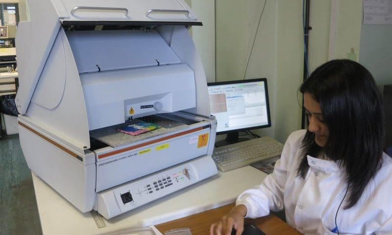 What is x-ray fluorescence testing?