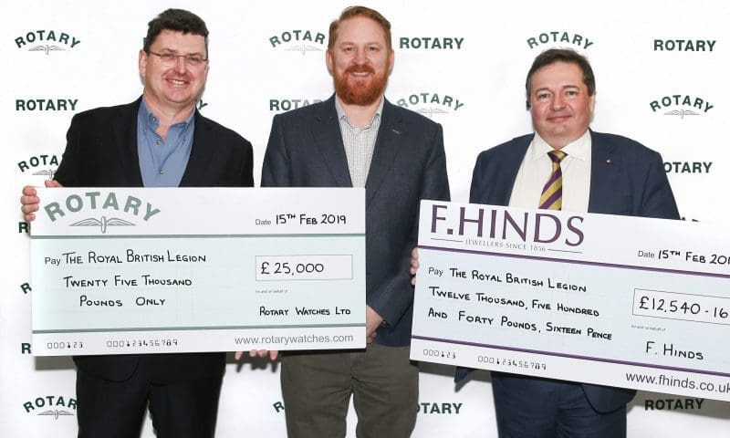 Rotary donates £25,000 to British Royal Legion