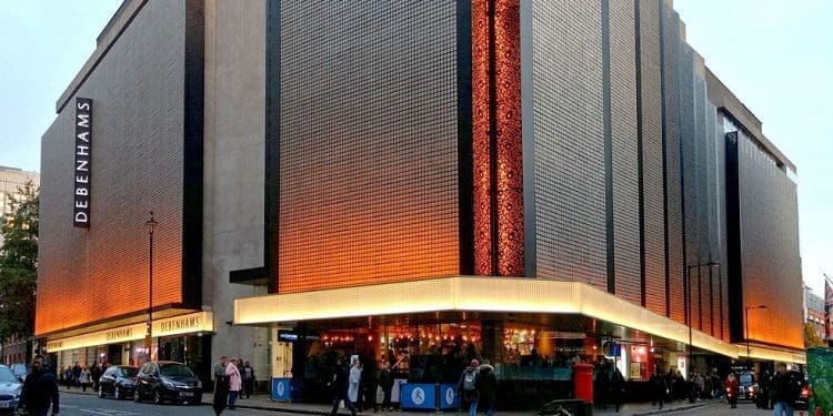 Debenhams to close 22 stores with 1,200 jobs at risk