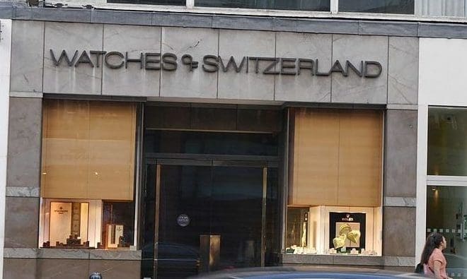 Watches of Switzerland reports 112% increase in profit before tax