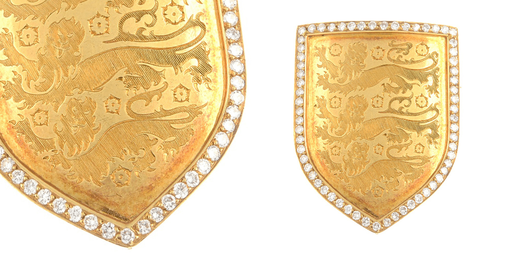 England brooch sells for £1,200 at action