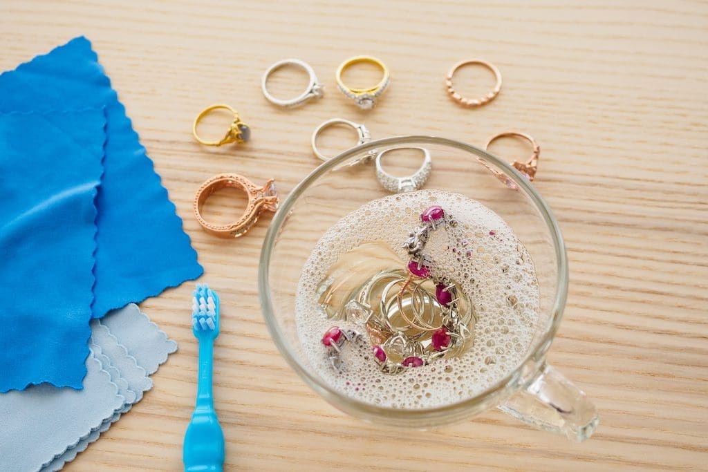 How to clean your jewellery at home