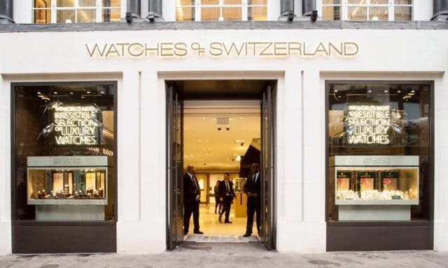 Watches of Switzerland donates £100k to food banks