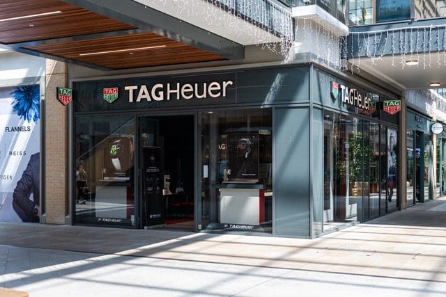 Watches of Switzerland partners with Tag Heuer