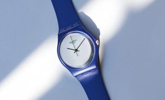 Swatch brings back iconic design with bio-sourced materials