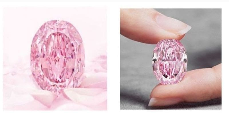 Largest purple-pink diamond sells for record price
