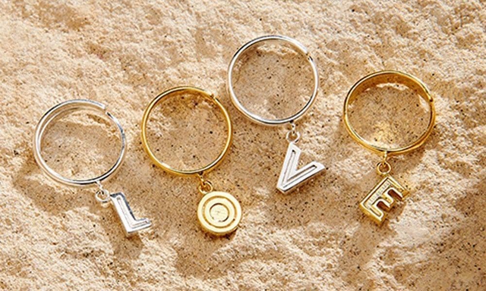 SVP launches new alphabet charm rings collection