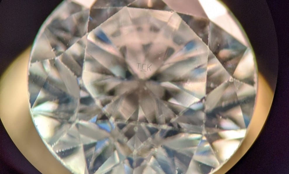 Opsydia technology advances to secure identity of melee diamonds