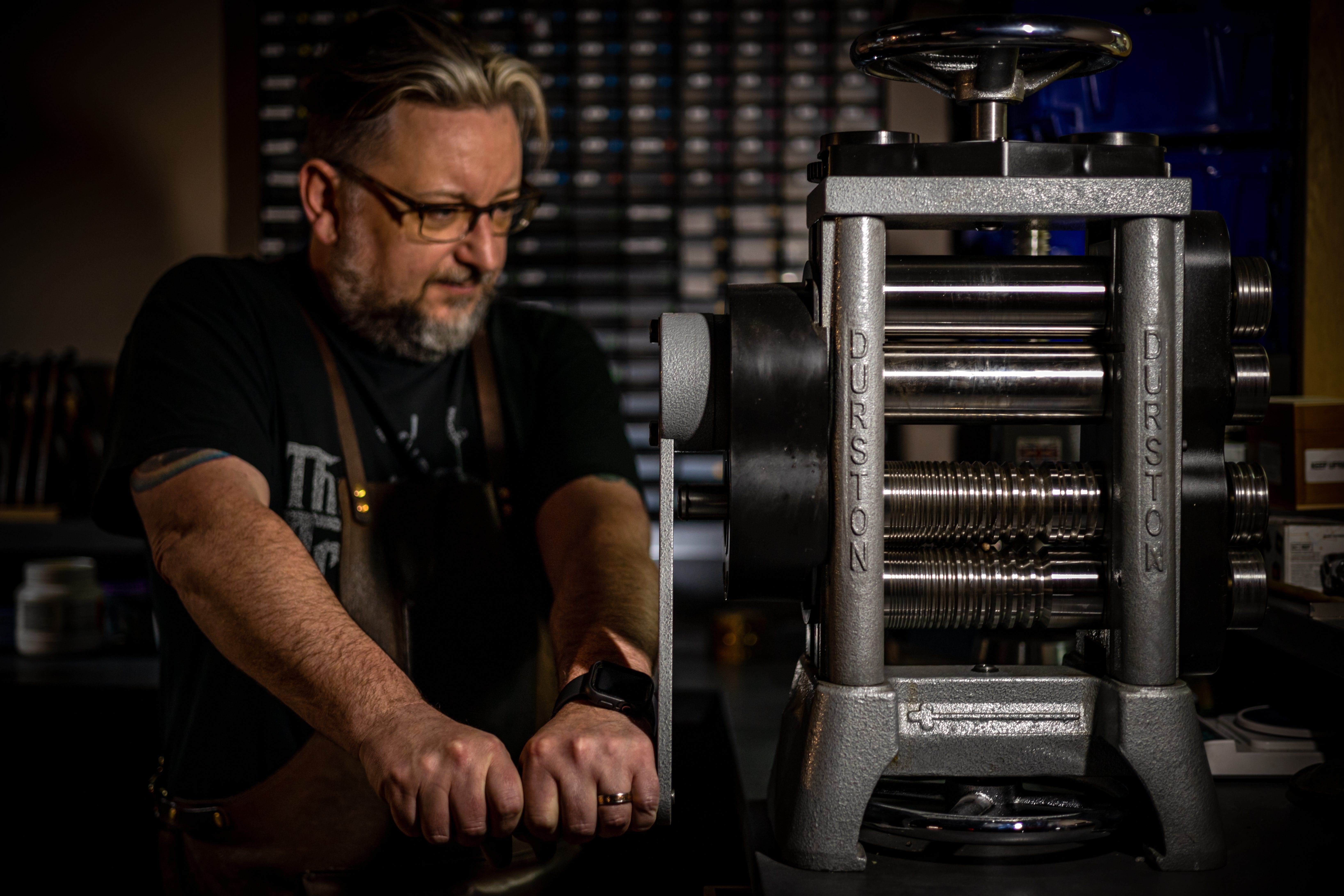 Goldsmith Mark Lloyd unveils new Vulcan wedding range