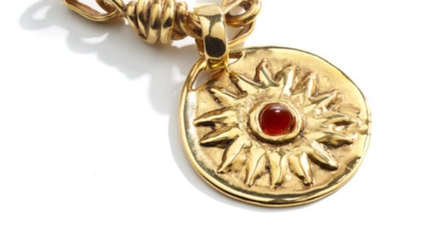 Goossens unveils soleil medal necklace for summer