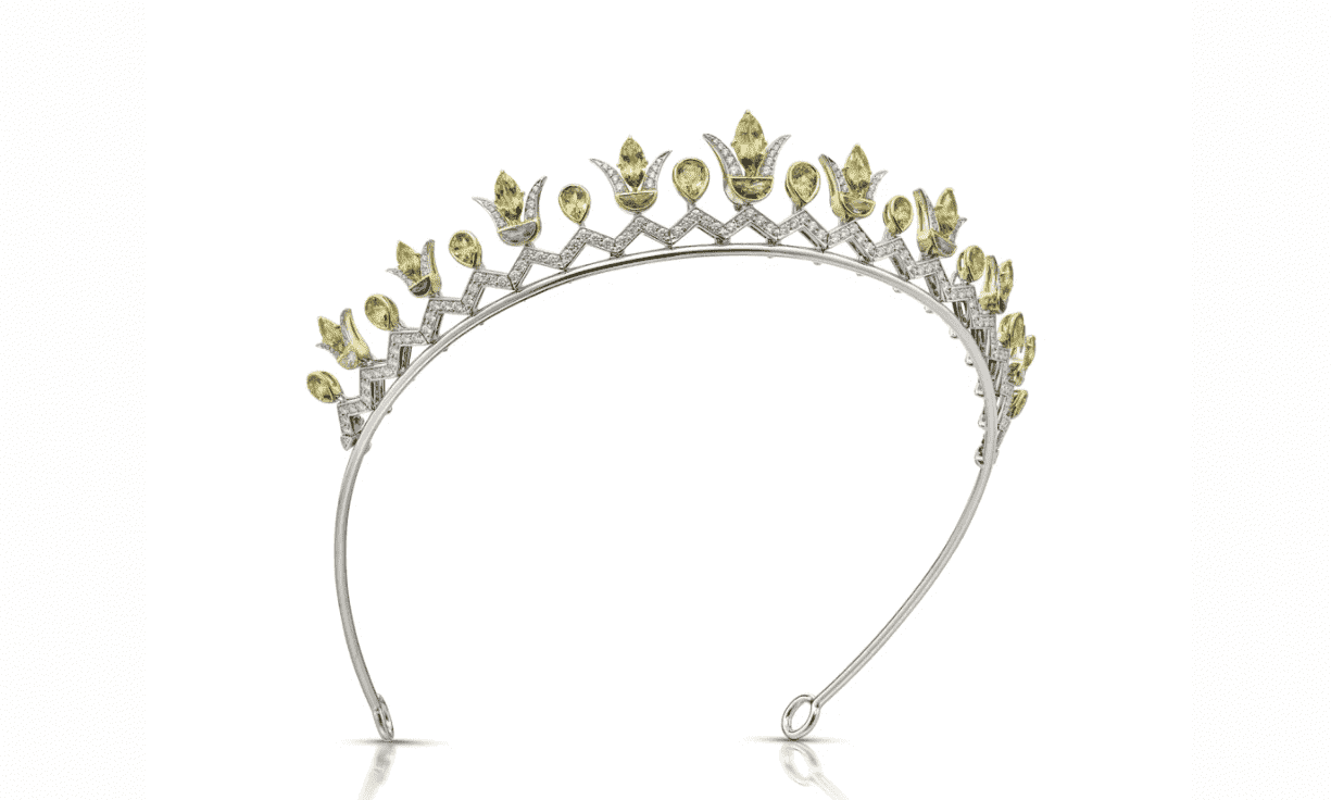 Fuli Gemstones and Aril Jewels launch The Lotus Tiara