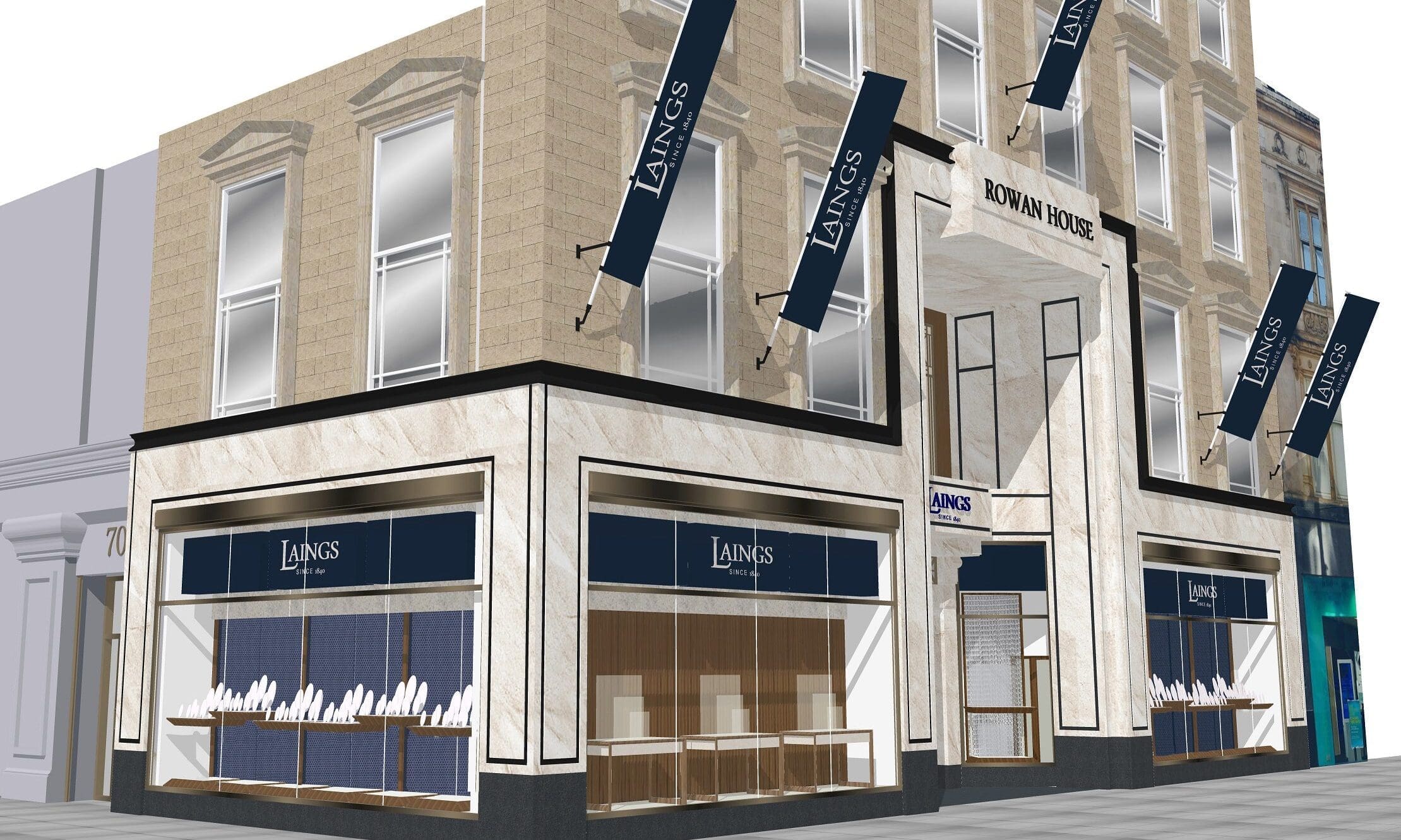 Laings to open new refurbished Glasgow flagship