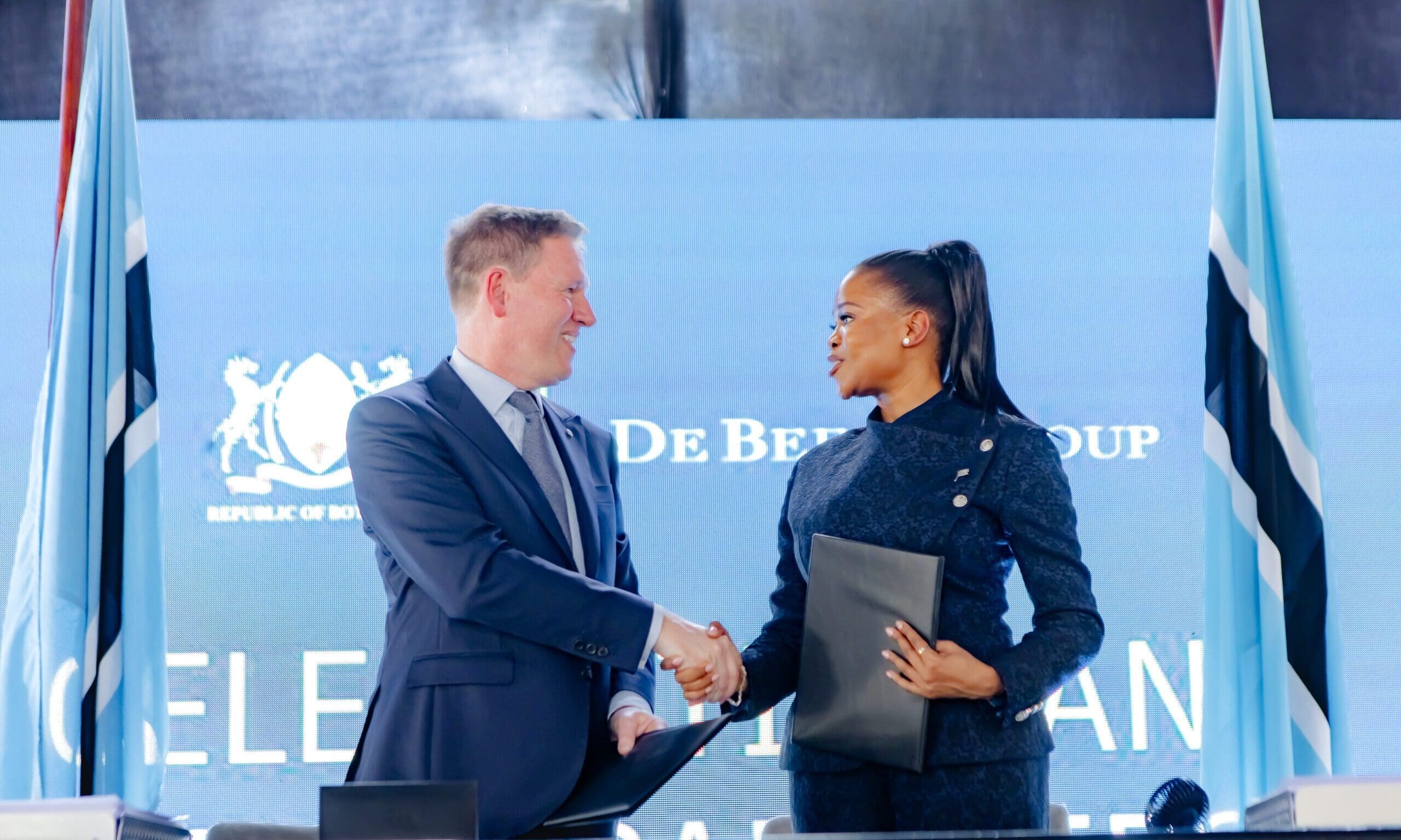 Republic of Botswana and De Beers Group confirm diamond partnership