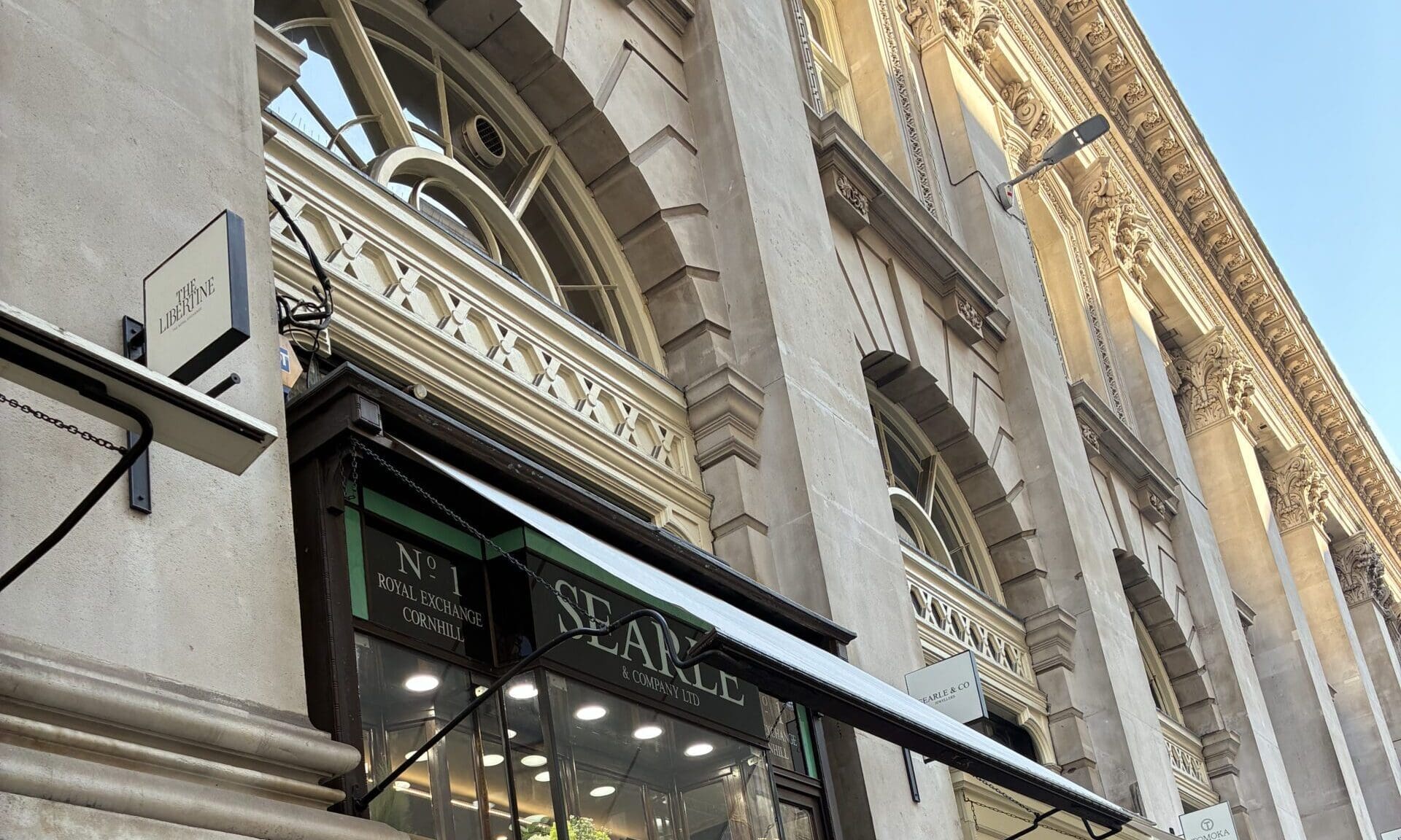 Searle and Co relaunches at The Royal Exchange