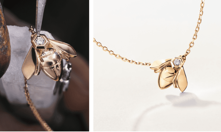 Chaumet commits to traceability with new Bee de Chaumet pendant