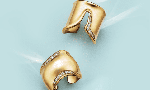 Tiffany launches new Elsa Peretti rings with diamond accents