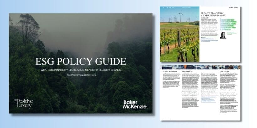 Global luxury brands face rising ESG compliance demands