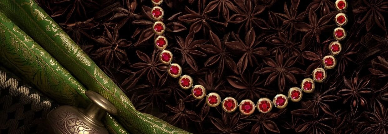 Pragnell unveils ruby necklace in Skimming Stone collection