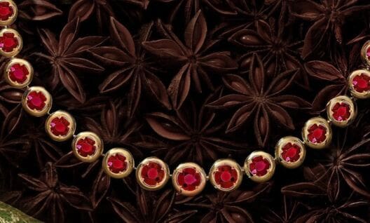 Pragnell unveils ruby necklace in Skimming Stone collection